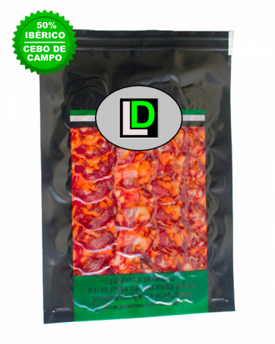 Chorizo ibérico extra loncheado 