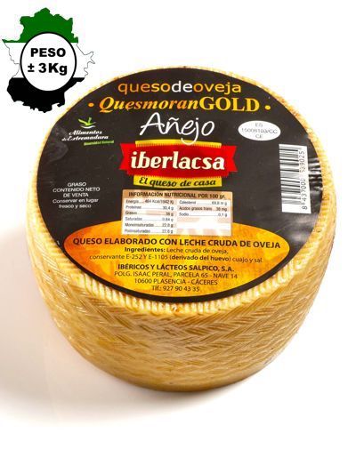 Queso de Oveja Añejo «QuesmoranGOLD»
