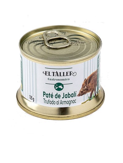 Paté de Jabalí Trufado al Armagnac "El Taller Gastronómico"