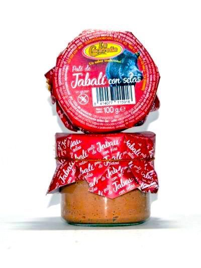 Paté de Jabalí con Setas "La Cacereña"