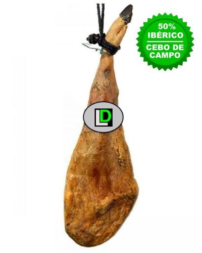 Jamón cebo de campo - 50% Raza ibérica