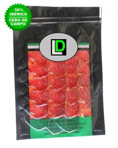 Lomo cebo de campo loncheado - 50% Raza ibérica