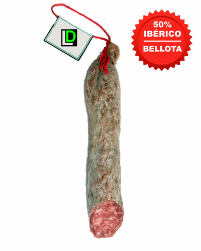 Medio salchichón de bellota ibérico cular