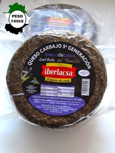 Queso de cabra curado al Tomillo 